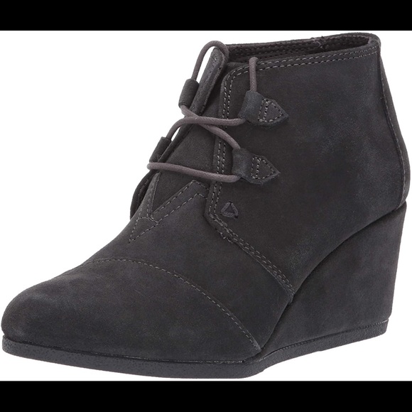 NWT TOMS Women's Kala Desert Wedge Bootie sz 11 - Picture 8 of 8